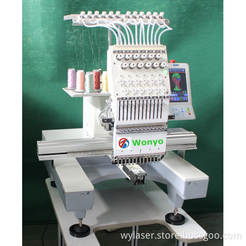 Single-Head Industry Embroidery Machine with 1200rpm